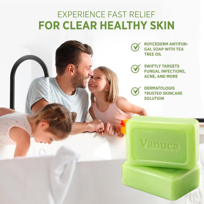 Vanuca™ Tea Tree Oil Antifungal Soap Bar