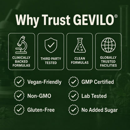 Gevilo® Milk Thistle Liver Detox & Digestive Relief